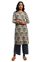 W For Woman Women'S Cotton Regular Kurta_Whisper White
