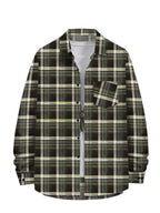 Noble Monk MenS Regular Long Sleeve Cotton Check Shirt | Casual Shirt With Spread Collar
