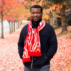 71 Soft-Knit Acrylic Bacon Scarf