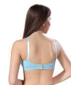 Fabme WomenS Nylon Non Padded Wire Free Maternity Bra Sea Green