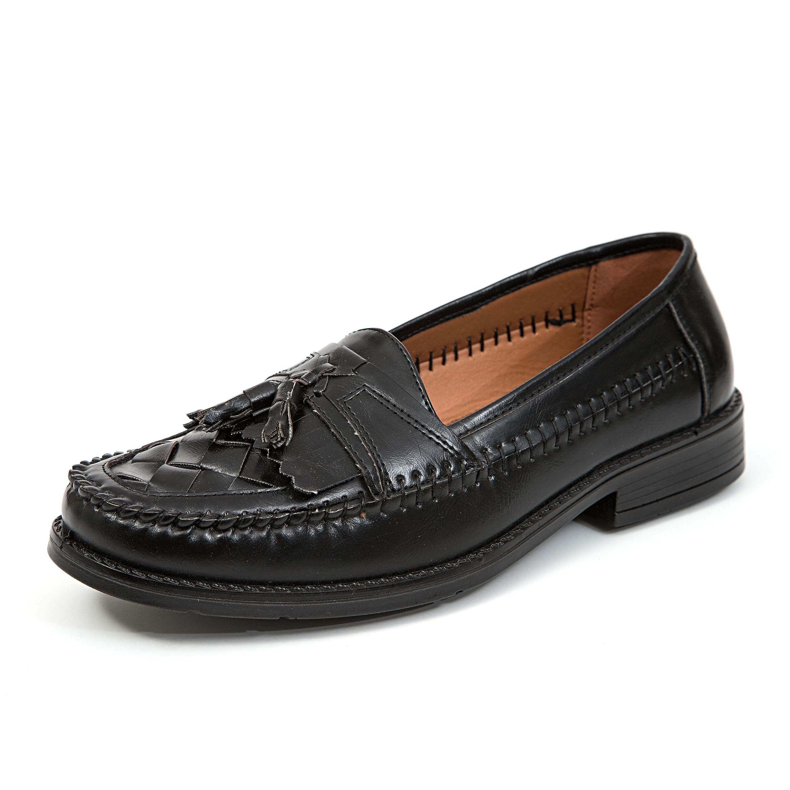 Deer Stags Men's Herman Loafer, Jet Black, 10.5 Wide