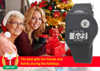 FIVE SENSES - English Atomic Talking Watch, Easy to use for Seniors Blind Men Women, Loud Talking Watch with Sound for Vision Im