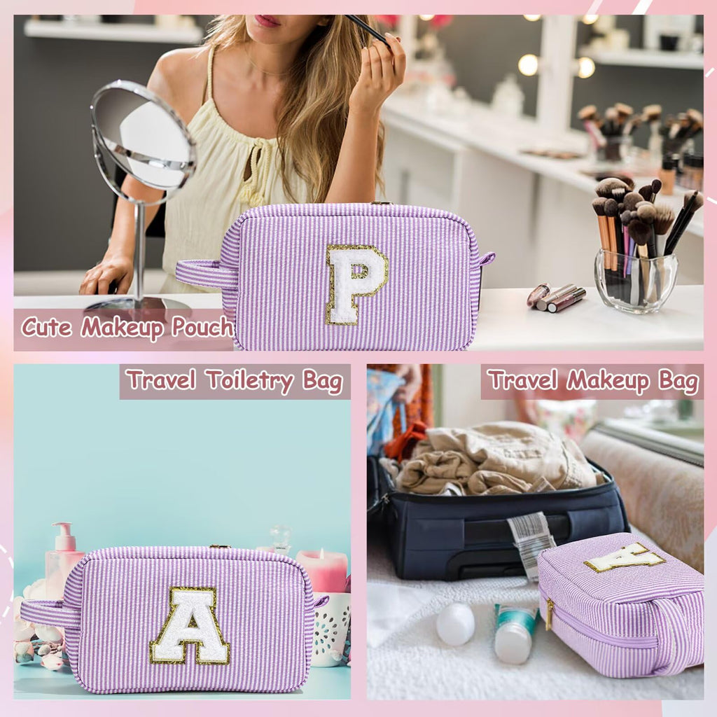 YOOLIFE Graduation Gifts for Teen Girls - Graduation Gifts for Her, Graduation Party Favor, Personalized Monogram Initial Makeup