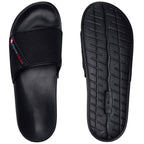 Alpine Swiss Mens Athletic Comfort Slide Sandals House Shoes Slippers Black 10 M US