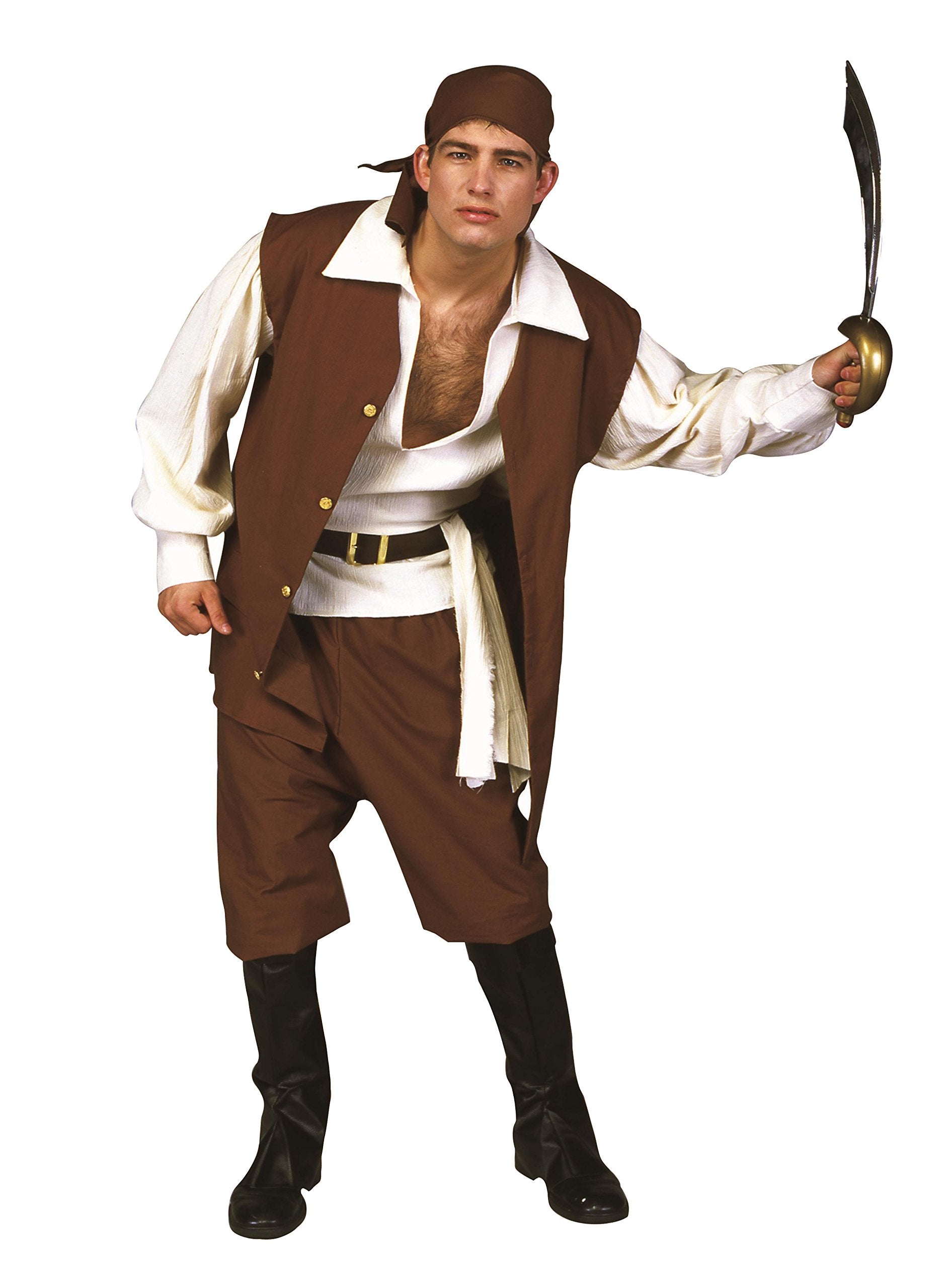 Men's Caribbean Pirate Costume