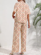 Leriya Fashion Rayon Kurta Set For Women || Ethnic Co Ord Set || Printed Kurti Pant Set For Girls || Casual Kurti Set || Co Ord