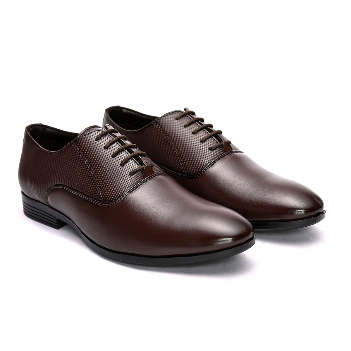 STANPHORD Mens Arctic Brown Formal Shoes_7 UK (TPRL 2001) 7