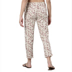 Enamor E4A5 Mid-Rise Straight Leg Pant for Women with Side Pockets