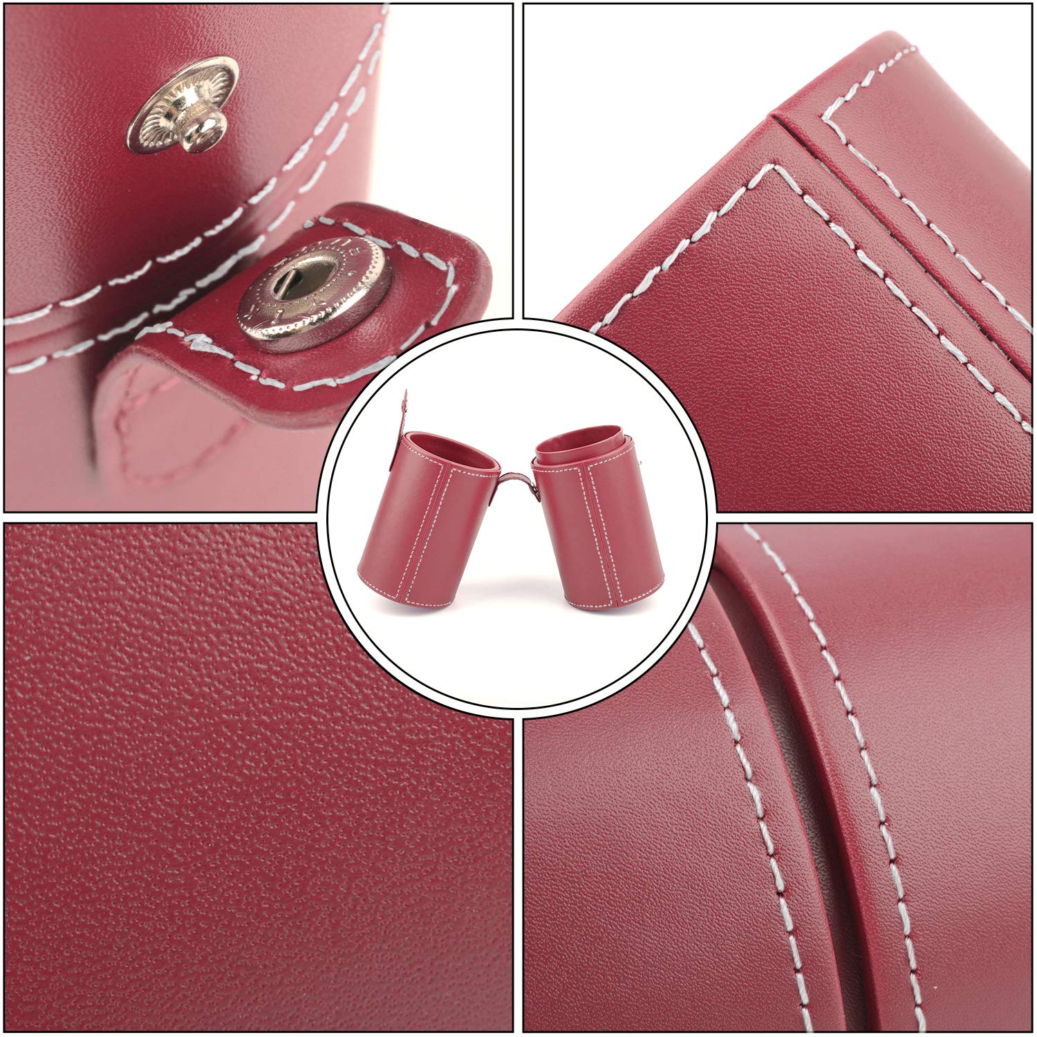 Narwey Makeup Brush Holder Travel Brushes Case Bag Cup Storage Dustproof for Women