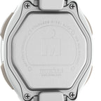 TIMEX Women's IRONMAN Transit 33mm Resin Strap Watch - White/Chrome tone- White resin strap