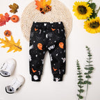 Abbence Baby Halloween Girls Boys Outfit Infant Long Sleeve Clothes Black 0-3 Months