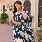 Anni Designer Women'S Rayon Casual Style Kurta With Pant & Dupatta