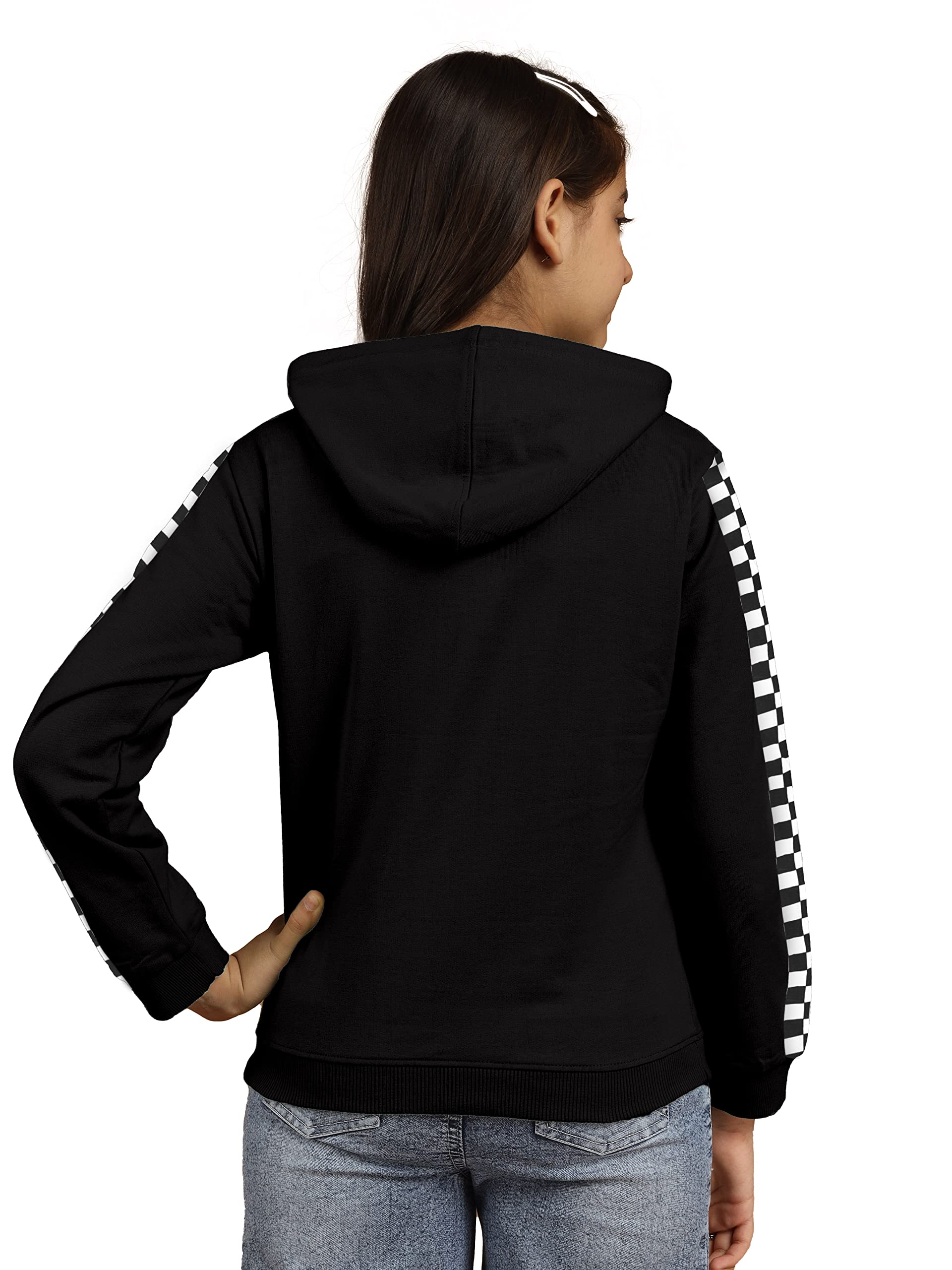 Kyda Kids GirlS Cotton Hooded Neck Hoodies - Sweatshirt With Hoodies Full Sleeves Girls Winter Wear, Long Sleeve Sweatshirts Fo