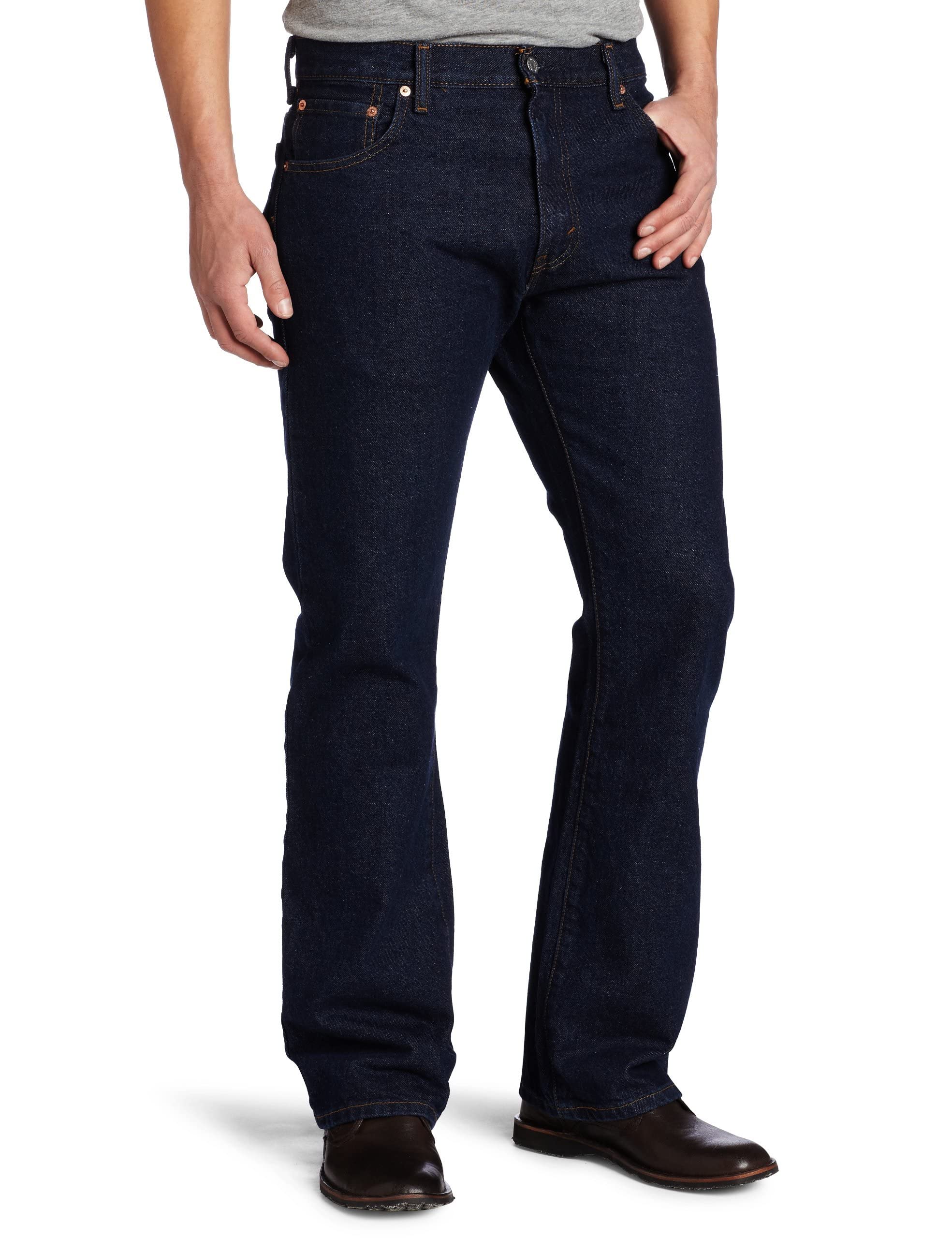 Levis Mens 517 Boot cut Jean, Rinse, 30x32