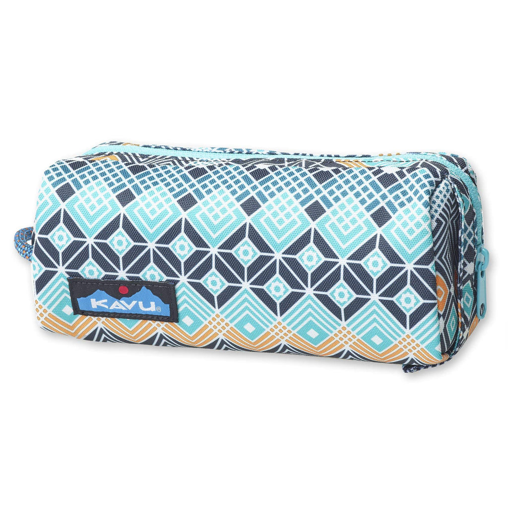 KAVU Pixie Pouch Accessory Travel Toiletry and Makeup Bag - Sky Diamonds