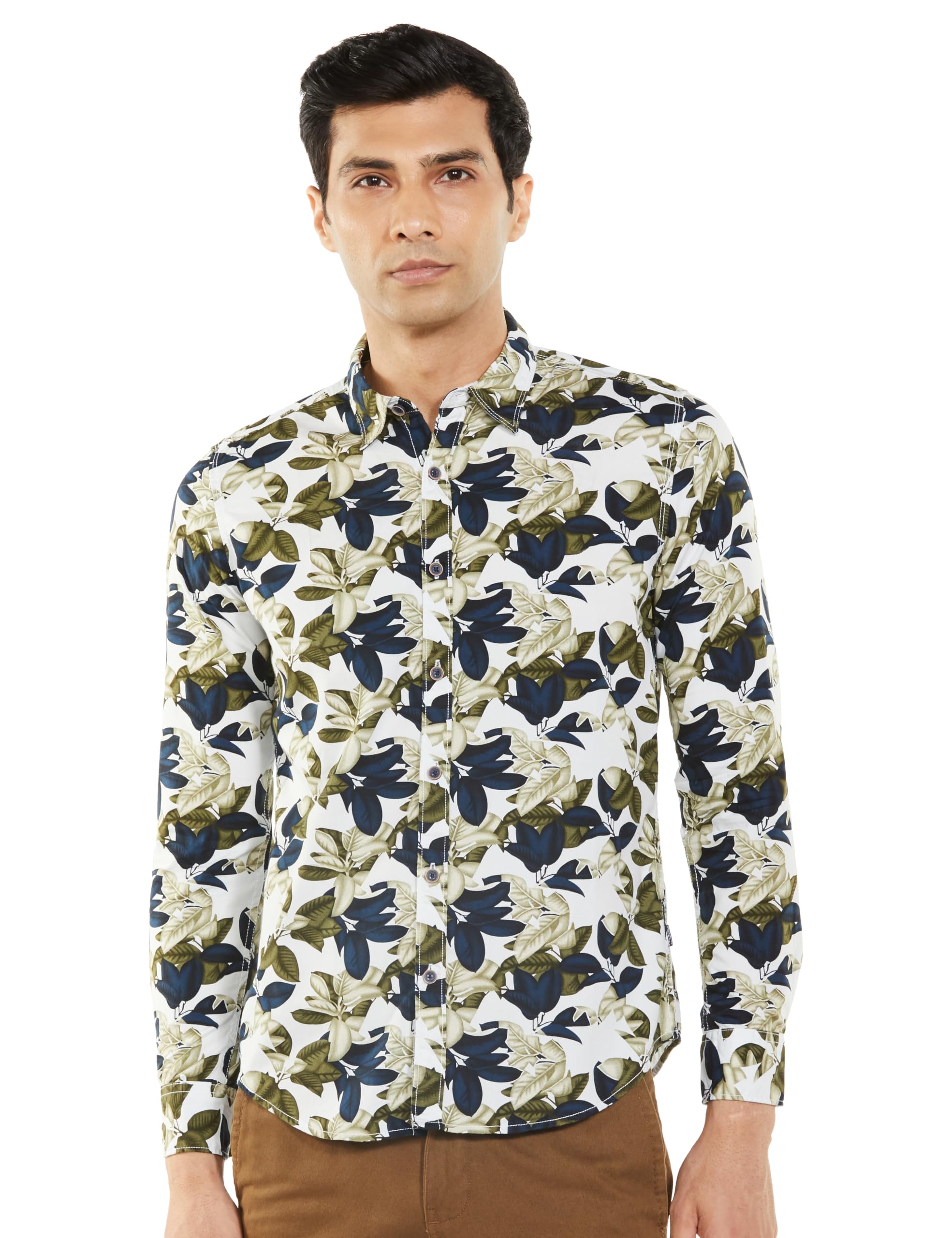 Pepe Jeans MenS Regular Fit Shirt (Pm308477_Green