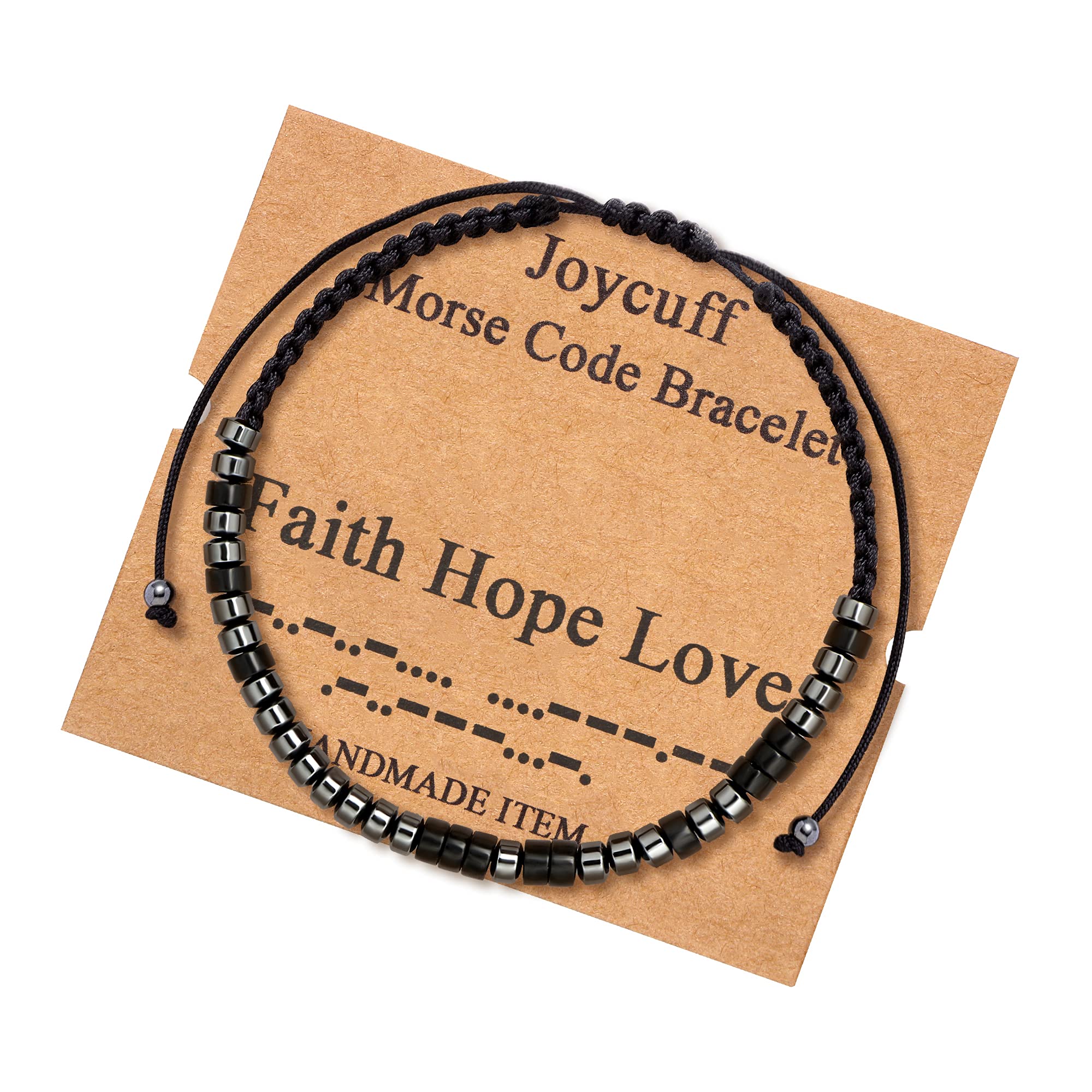 JoycuFF Bracelets for Women Men Coworker Leaving Gifts Fashion Best Friend BFF Friendship Silk Wrap Bracelet Funny Gag Birthday 
