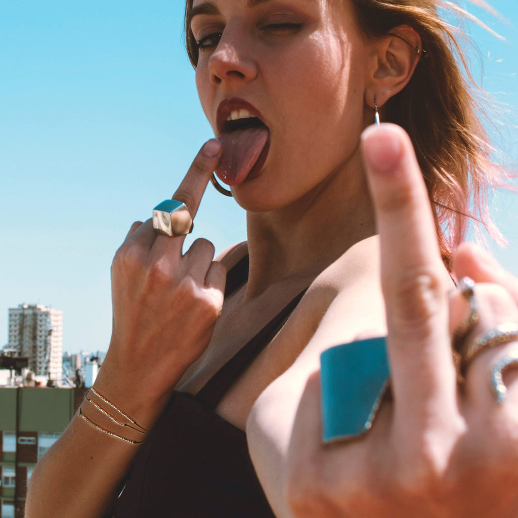 Funny Gifts for Women Morse Code Bracelets Funk off Bracelets Funny Friendship Bracelets Funny Gifts for Sister Funny Gifts for