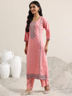 Libas WomenS Cotton Blend Kurta Set (99512