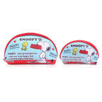 FINEX 2 pcs Set Snoopy and Woodstock PU Leather ONE Cosmetic Bag Make up Organizer + ONE Coin Purse with Straps