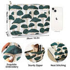 STARDW Cute Makeup Bag Aesthetic Cosmetic Bags for Women Girls, Travel Toiletry Bag Large Capacity Zipper Makeup Pouch, Purse