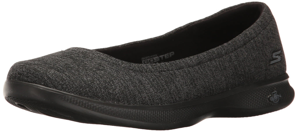 Skechers Performance Women's Go Step Lite-Evoke Walking Shoe,Black/Gray,6 M US