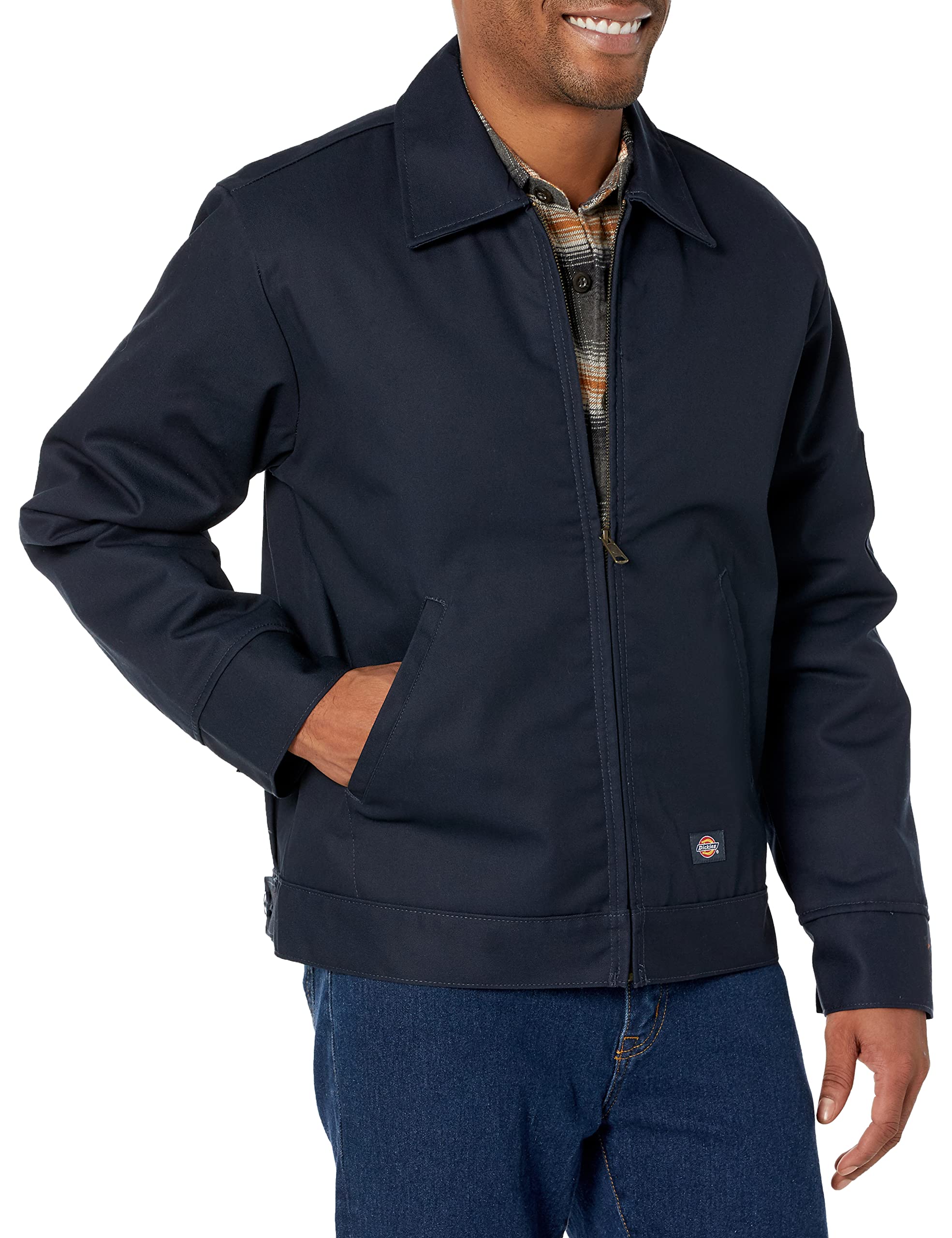 Dickies Mens Big-Tall Insulated Eisenhower Jacket, Dark Navy, XXXX-Large