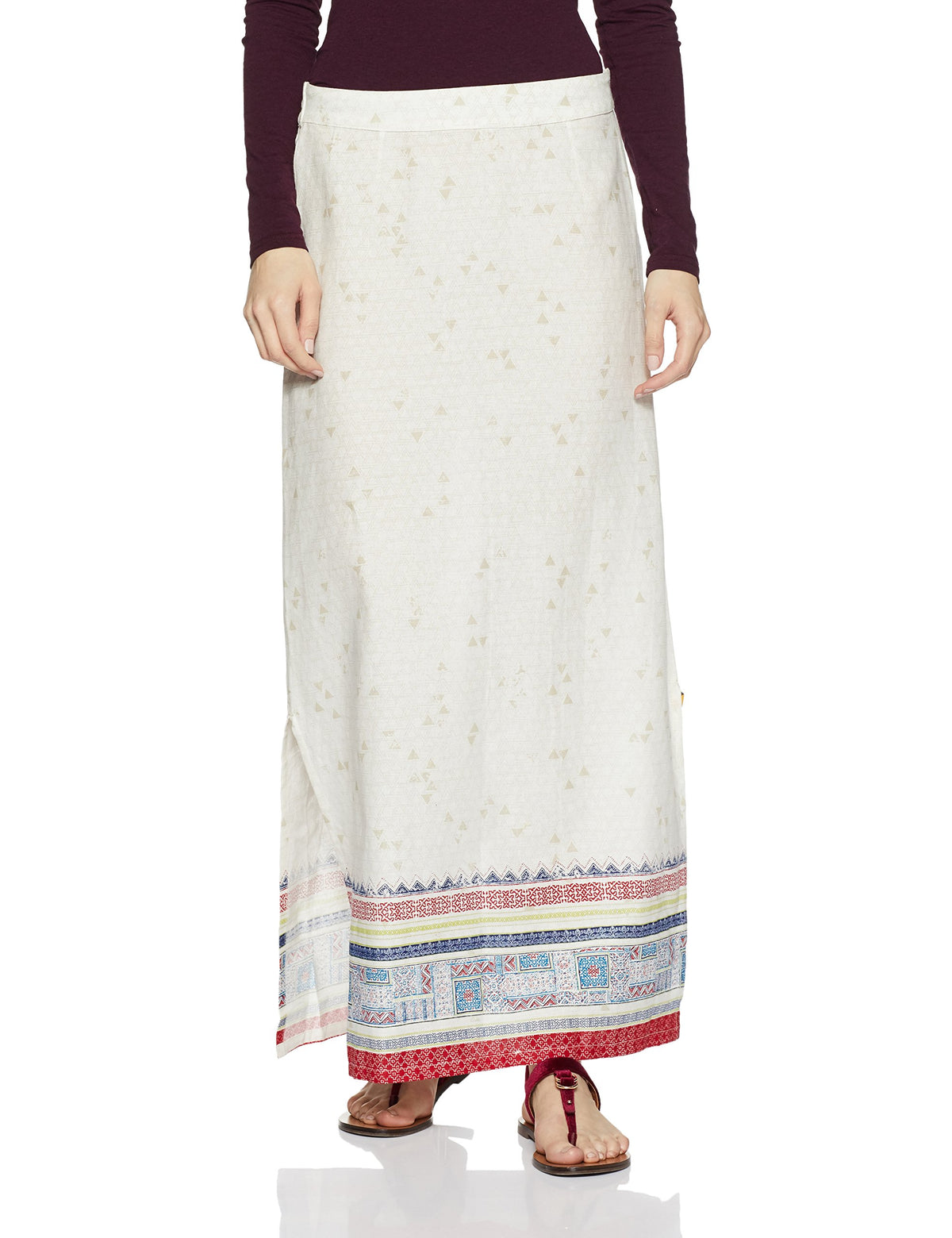 Aurelia Womens Skirt (17AUK60053-62720_White_XL)