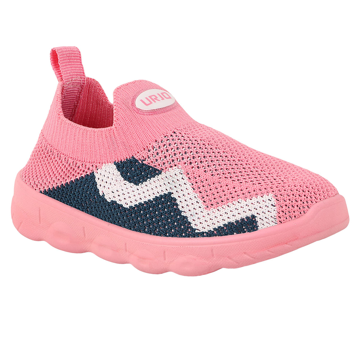 URJO 1160 Unisex Kids Shoes | Breathable, Lightweight & Durable | Memory Foam Comfortable Fit Shoes Boys & Girls ROXXFLY22PIN 6