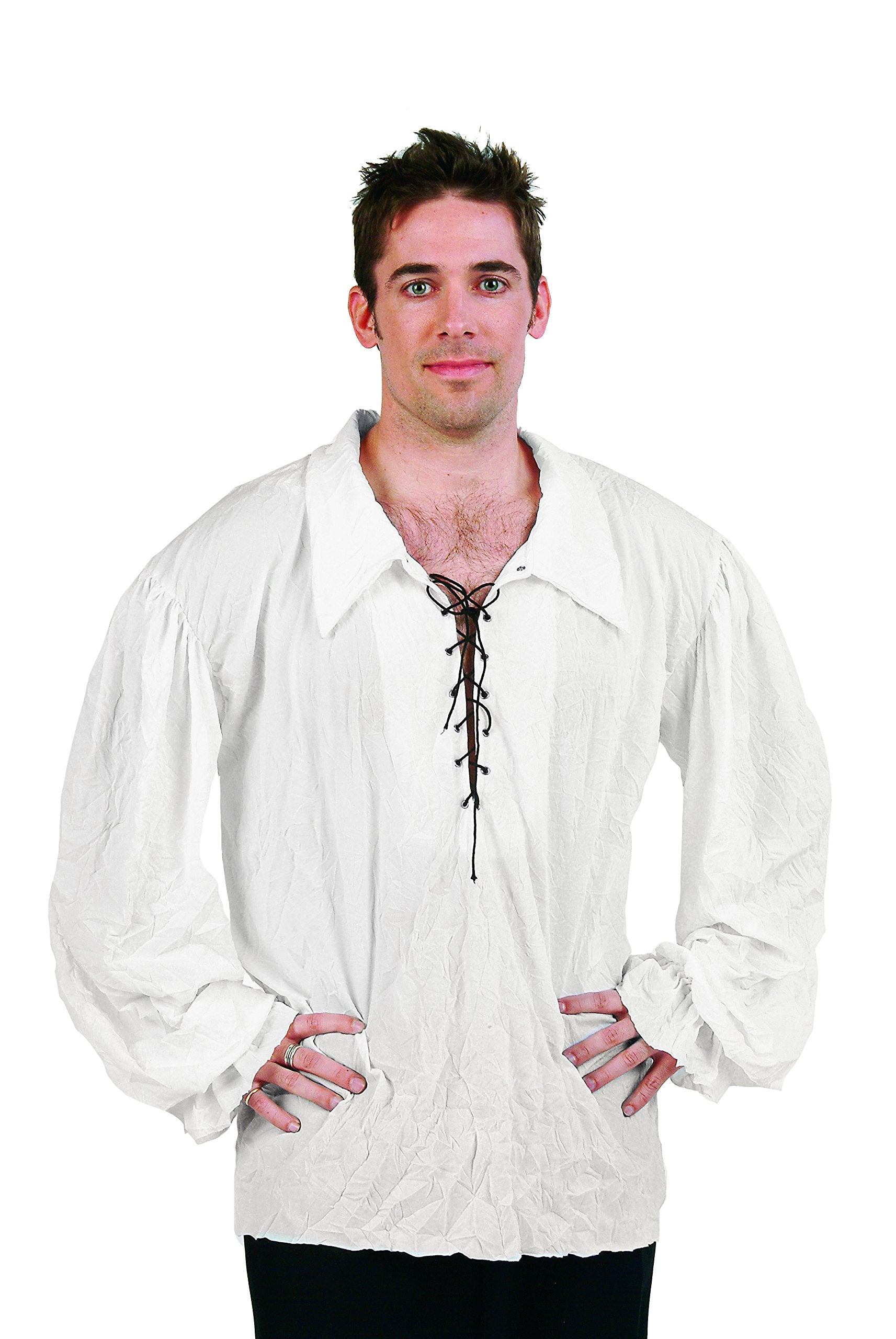 Mens Renaissance Shirt Ivory