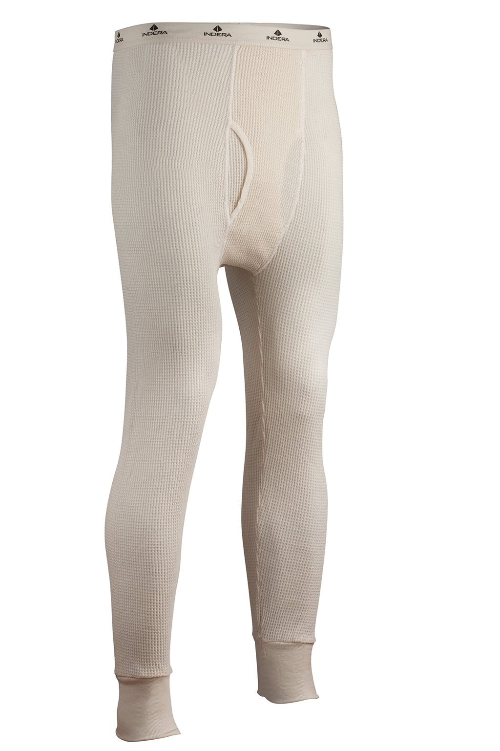 Indera Heavyweight Cotton Waffle Long Johns Thermal Underwear For Men