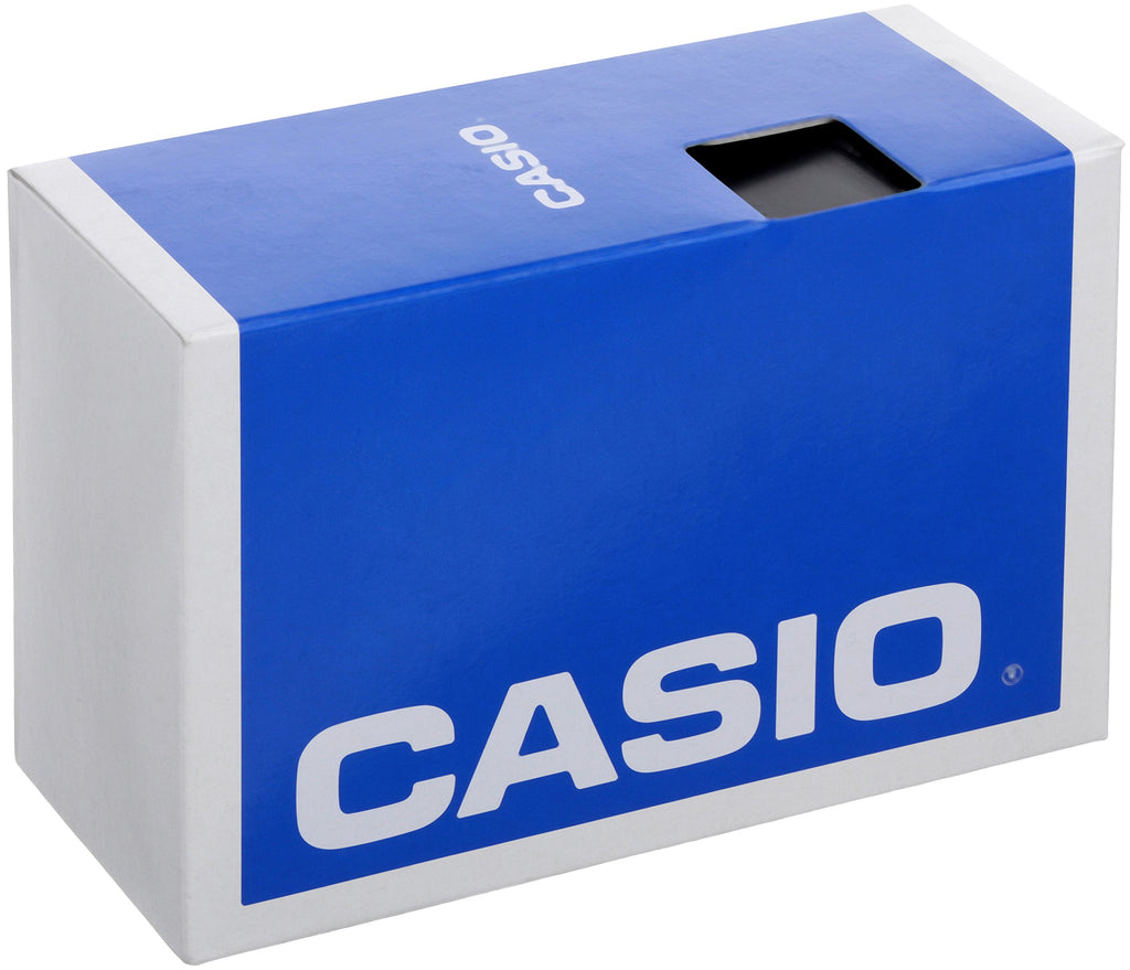Casio Men's AEQ-100W-1BVCF Classic Analog-Digital Display Quartz Black Watch