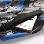 COOKFIP Men's Zip Up Color Block Hoodie Fleece Gym Workout zippered Sweatshirt Fashion Long Sleeve Hooded WIth Pocket (17# blue