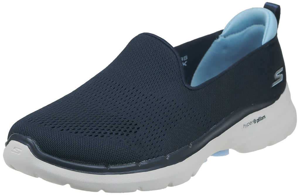 Skechers Women Go Walk 6 Ocean Splash Sports Shoes
