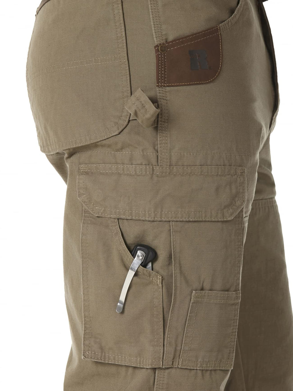 Wrangler Riggs Workwear Men's BIG Ranger Pant,Bark,60W x 30L