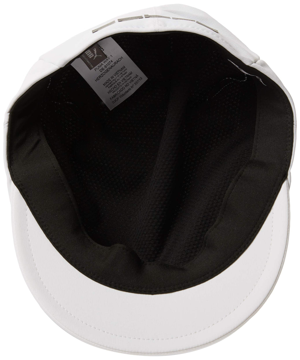 PUMA GOLF mens Tour Driver Cap Hat, Bright White, Large-X-Large US