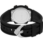 Timex Men's Expedition Digital CAT 39mm Watch - Black Case with Black Fabric & Leather Strap