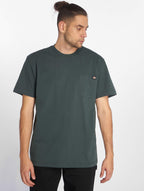 Dickies mens Heavyweight Crew Neck Short Sleeve Tee Big-tall T Shirt, Hunter Green, 3X-Large Big US