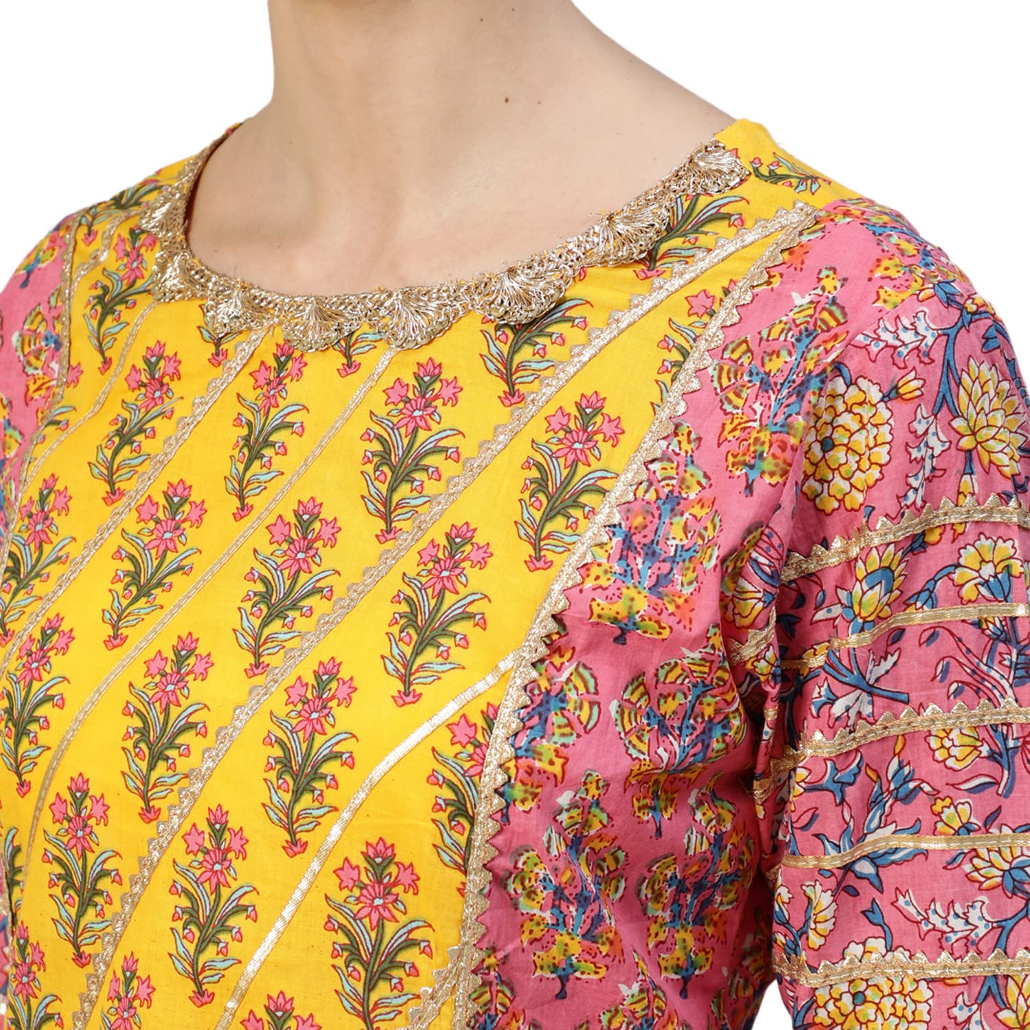 Ishin Women'S Cotton Kurta Set