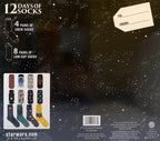 Hyp Star Wars Characters Men's 12 Days of Socks in Advent Gift Box