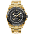 Bulova Mens High Precisionist Quartz Icon Grey IP and Rose Gold Watch, Diamonds, 300M Water Resistant