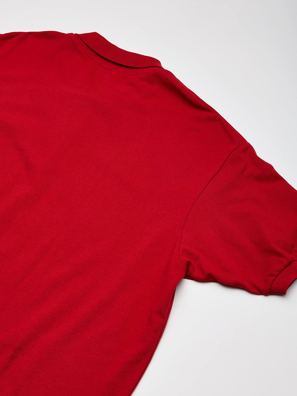 Dickies Men's Short Sleeve Pique Polo, English Red, Small