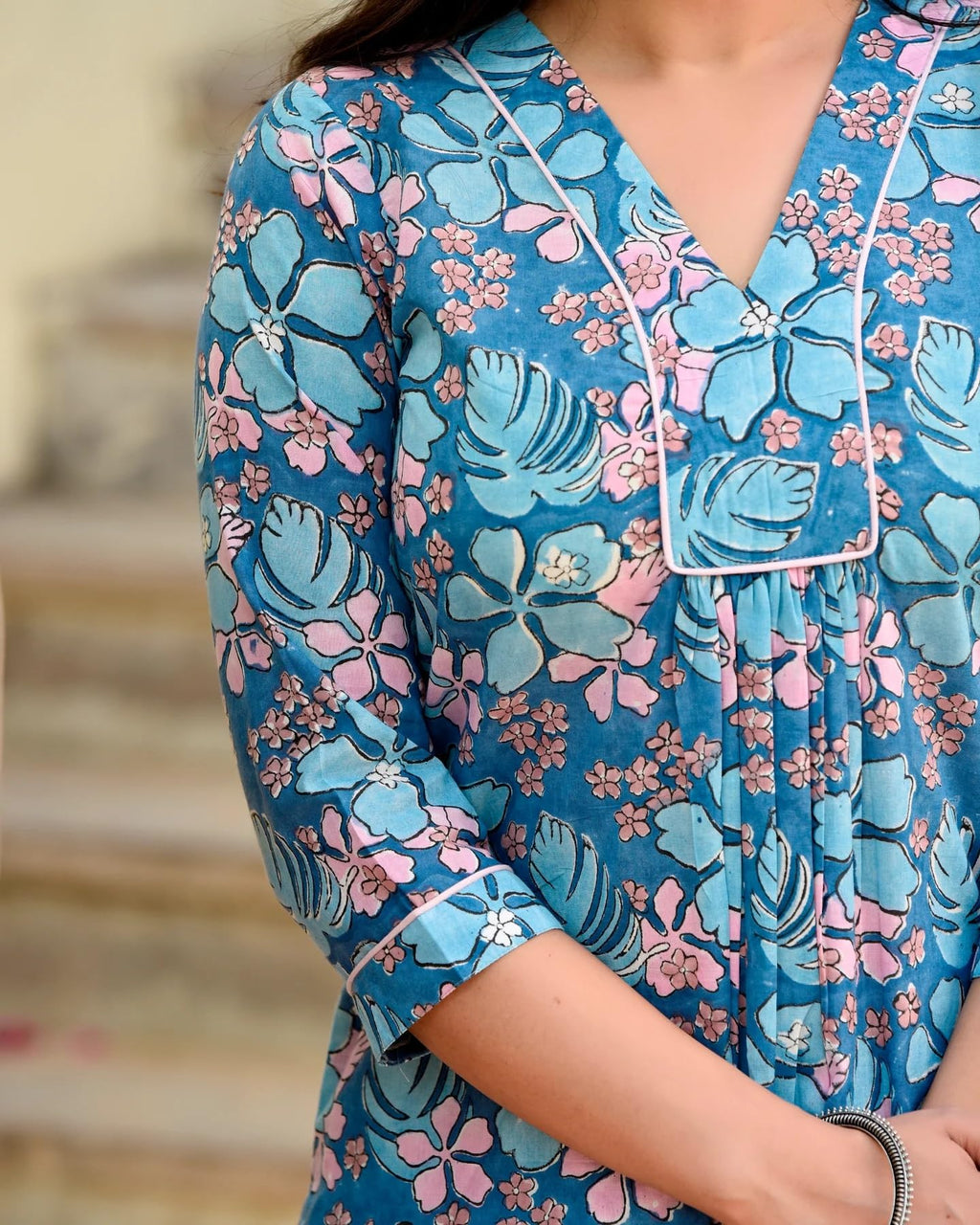 FABNEX Cotton Blend Kurta Set For Women | Women Kurta | Women Kurta Sets Kurtis | Women Kurta Pant Set | Women Kurta Pant Set Wo
