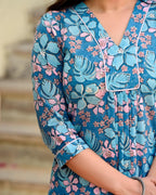 FABNEX Cotton Blend Kurta Set For Women | Women Kurta | Women Kurta Sets Kurtis | Women Kurta Pant Set | Women Kurta Pant Set Wo