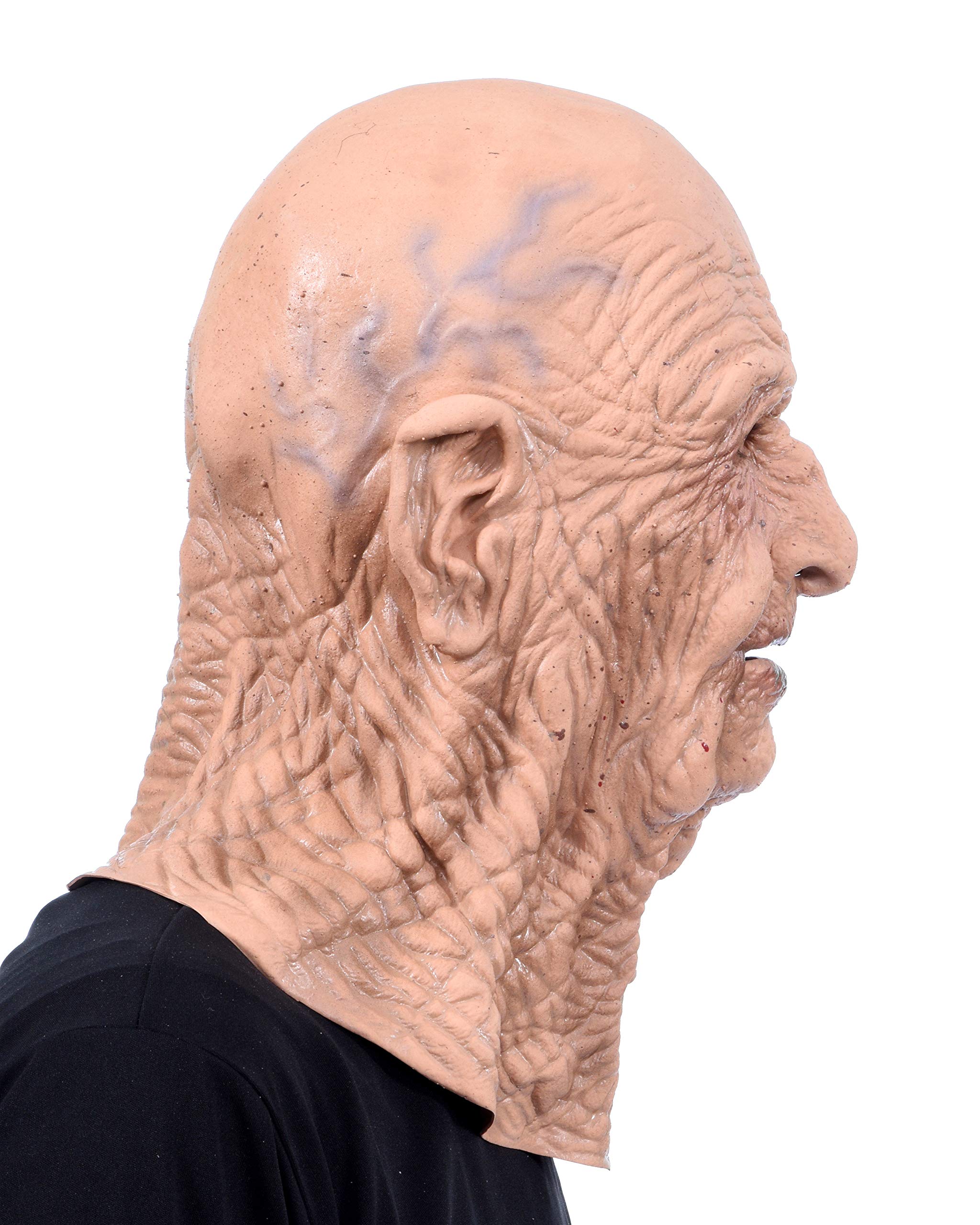 Zagone DOA Mask, Old Dead Bald Wrinkly Man