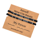 JoycuFF Bracelets for Women Coworker Leaving Gifts Fashion Best Friend BFF Friendship Silk Wrap Bracelet Funny Gag Birthday Long