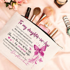 GevGuxLuo Daughter-in-Law Gifts, Makeup Bag Gifts for Daughter-in-Law, Daughter in law Birthday Gifts, Daughter-in-Law Gift for