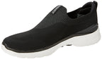Skechers Women Go Walk 6 Vibrant Smile Sports Slip-On Sports Shoes