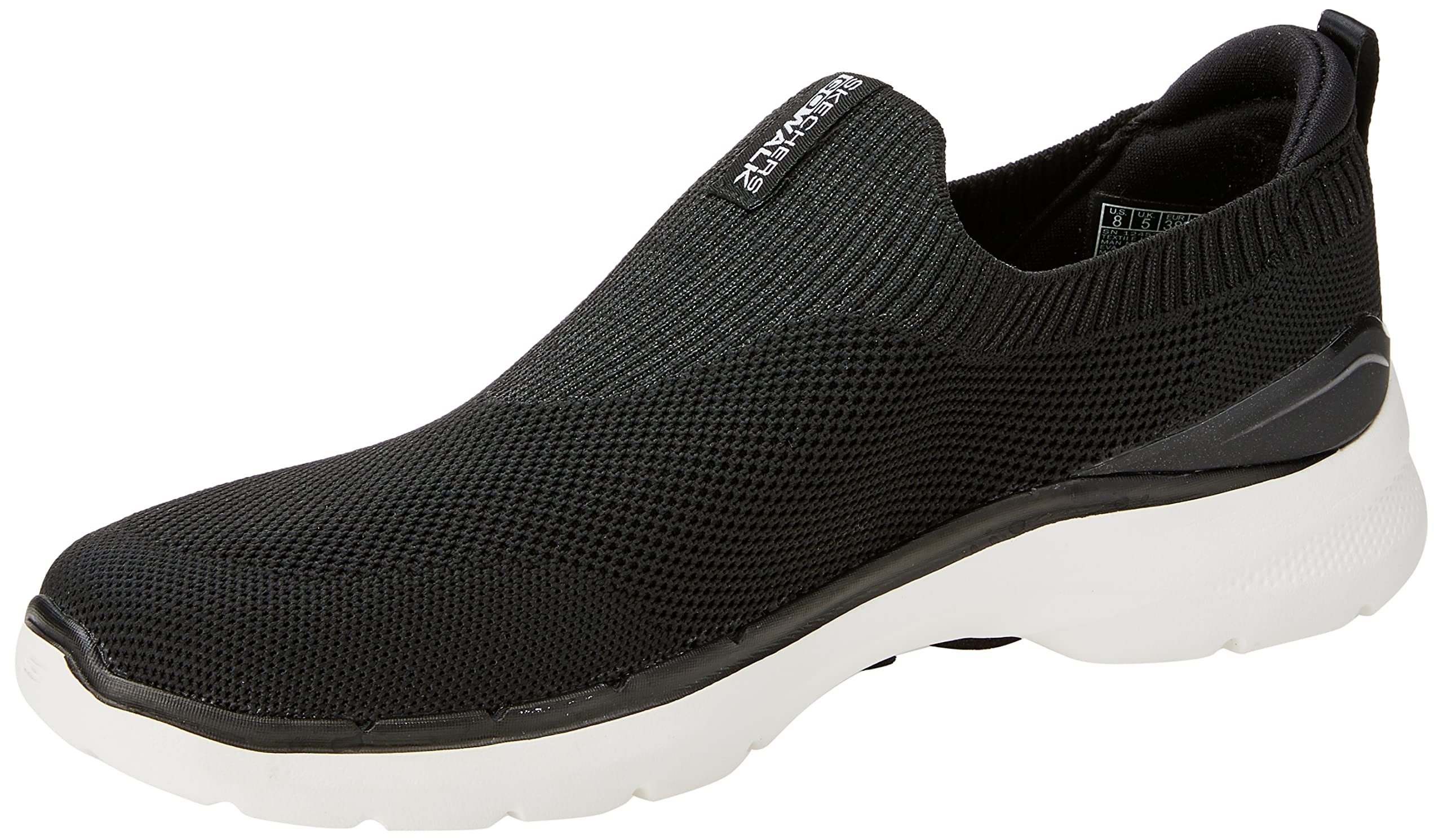 Skechers Women Go Walk 6 Vibrant Smile Sports Slip-On Sports Shoes
