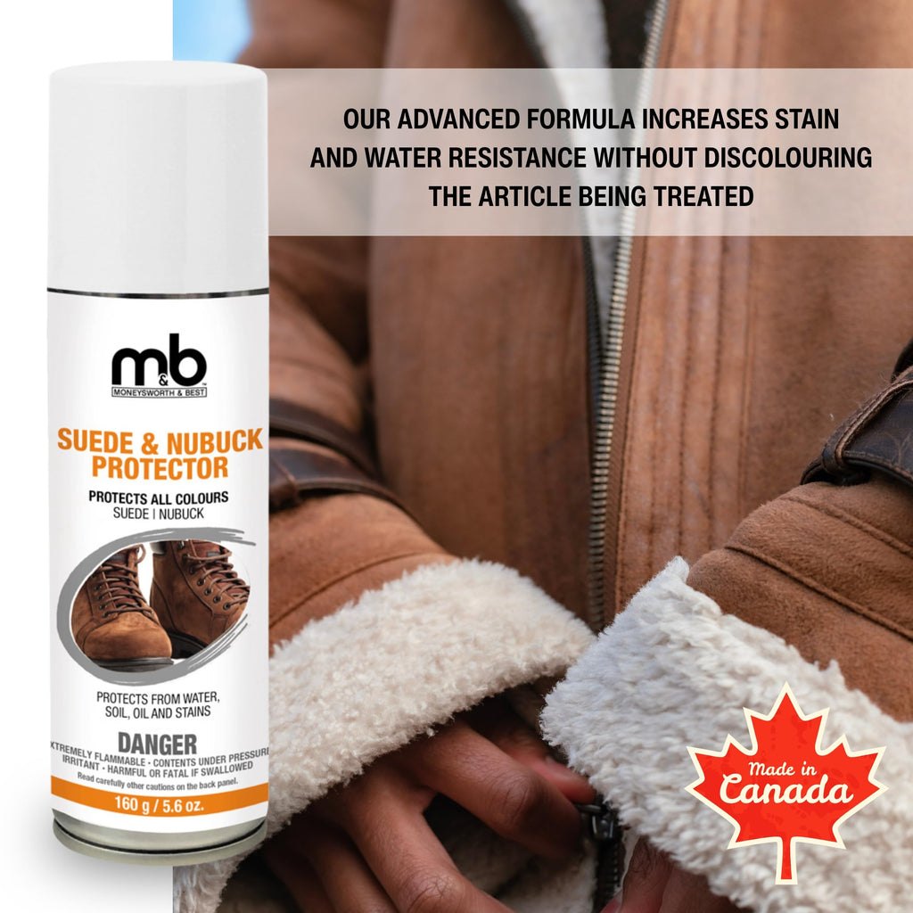 Moneysworth & Best Suede & Nubuck Protector, 5.6-Ounce